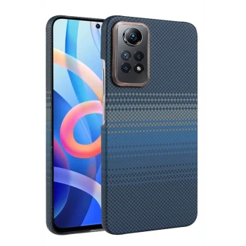 Newface Xiaomi Redmi Note 12 Pro 4G Vega Magsafe Kapak - Mavi