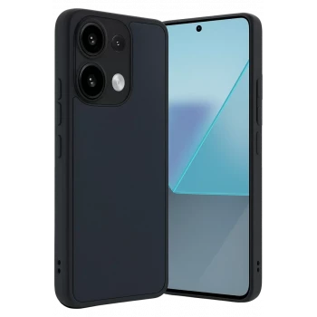 Newface Xiaomi Redmi Note 13 4G Kılıf Aras Deri Kapak - Lacivert