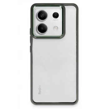 Newface Xiaomi Redmi Note 13 4G Kılıf Power Silikon - Koyu Yeşil