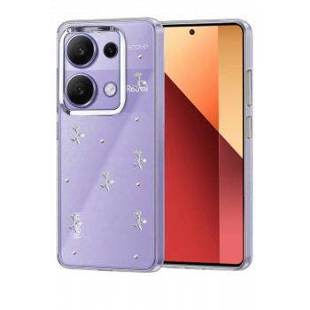 Newface Xiaomi Redmi Note 13 Pro 4G Fiyonk Desenli Kapak - Desen 2