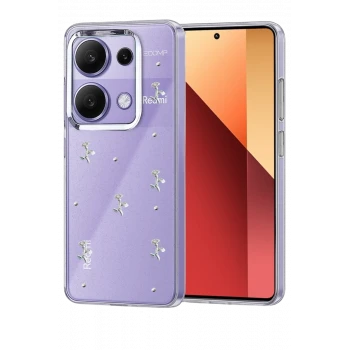 Newface Xiaomi Redmi Note 13 Pro 4G Fiyonk Desenli Kapak - Desen 2