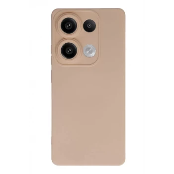 Newface Xiaomi Redmi Note 13 Pro 4G Kılıf Nano içi Kadife Silikon - Pudra