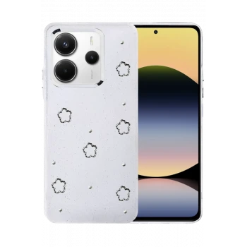 Newface Xiaomi Redmi Note 14 4G Fiyonk Desenli Kapak - Desen 2