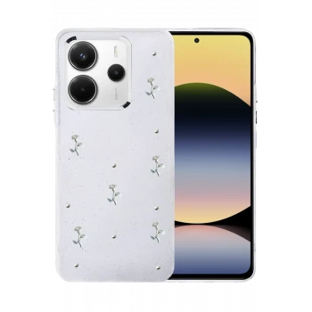 Newface Xiaomi Redmi Note 14 4G Fiyonk Desenli Kapak - Desen 4