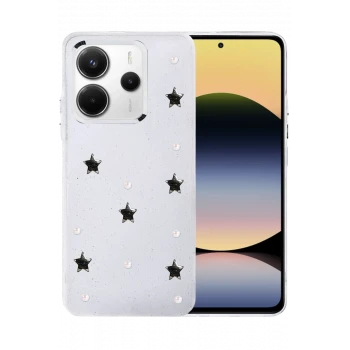 Newface Xiaomi Redmi Note 14 4G Fiyonk Desenli Kapak - Desen 7