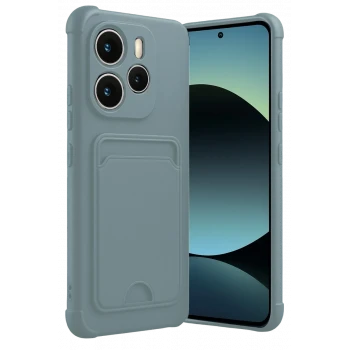 Newface Xiaomi Redmi Note 14 4G Kelvin Kartvizitli Silikon - Açık Yeşil