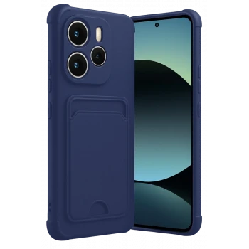 Newface Xiaomi Redmi Note 14 4G Kelvin Kartvizitli Silikon - Lacivert