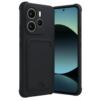 Newface Xiaomi Redmi Note 14 4G Kelvin Kartvizitli Silikon - Siyah