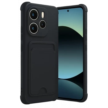 Newface Xiaomi Redmi Note 14 4G Kelvin Kartvizitli Silikon - Siyah