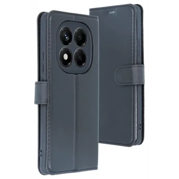 Newface Xiaomi Redmi Note 14 4G Kılıf Trend S Plus Kapaklı Kılıf - Siyah