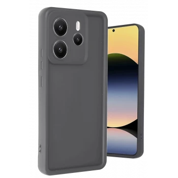 Newface Xiaomi Redmi Note 14 4G Kılıf Viera Silikon - Gri