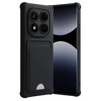 Newface Xiaomi Redmi Note 14 Pro 4G Kelvin Kartvizitli Silikon - Siyah