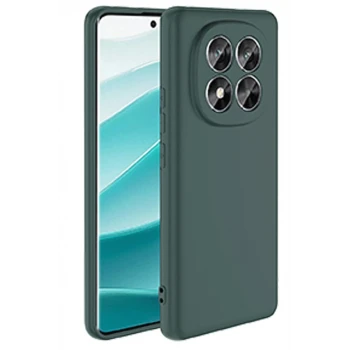Newface Xiaomi Redmi Note 14 Pro 4G Kılıf First Silikon - Koyu Yeşil