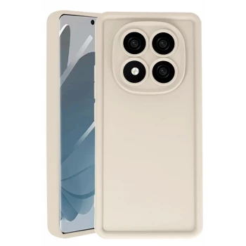 Newface Xiaomi Redmi Note 14 Pro 4G Kılıf Viera Silikon - Krem