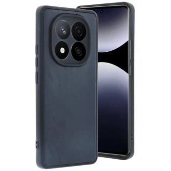 Newface Xiaomi Redmi Note 14 Pro 5G Kılıf Aras Deri Kapak - Lacivert