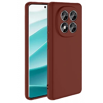 Newface Xiaomi Redmi Note 14 Pro 5G Kılıf First Silikon - Bordo