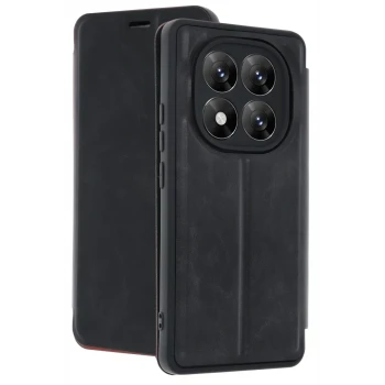 Newface Xiaomi Redmi Note 14 Pro 5G Kılıf Flip Cover - Siyah