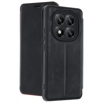 Newface Xiaomi Redmi Note 14 Pro 5G Kılıf Flip Cover - Siyah