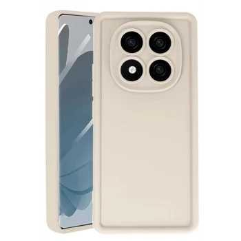 Newface Xiaomi Redmi Note 14 Pro 5G Kılıf Viera Silikon - Krem