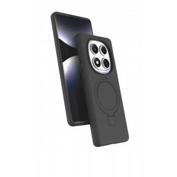 Newface Xiaomi Redmi Note 14 Pro 5G Regal Magsafe Standlı Kapak - Titan Gri