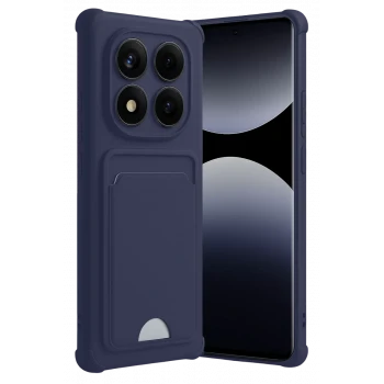 Newface Xiaomi Redmi Note 14 Pro Plus Kelvin Kartvizitli Silikon - Lacivert
