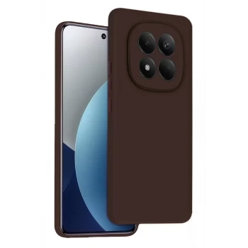 Newface Xiaomi Redmi Note 15 4G First Silikon - Kahverengi