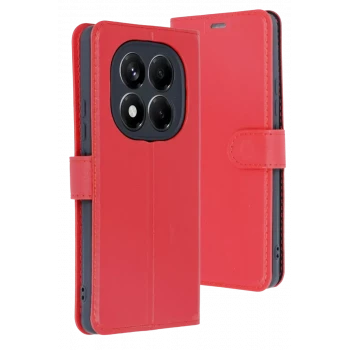 Newface Xiaomi Redmi Note 15 4G Trend S Plus Kapaklı Kılıf - Kırmızı