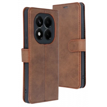 Newface Xiaomi Redmi Note 15 4G Trend S Plus Kapaklı Kılıf - Taba