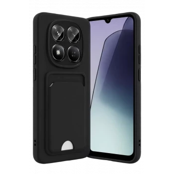 Newface Xiaomi Redmi Note 15 Pro 4G Kelvin Kartvizitli Silikon - Siyah