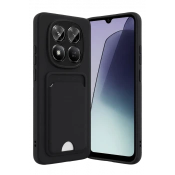 Newface Xiaomi Redmi Note 15 Pro 4G Kelvin Kartvizitli Silikon - Siyah