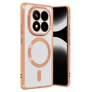 Newface Xiaomi Redmi Note 15 Pro 4G Kross Magneticsafe Kapak - Rose