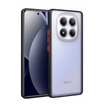 Newface Xiaomi Redmi Note 15 Pro 4G Montreal Silikon Kapak - Siyah