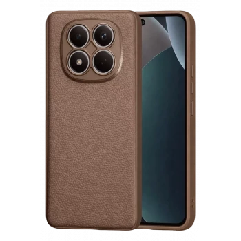 Newface Xiaomi Redmi Note 15 Pro 4G Thermax Silikon Kılıf - Kahverengi