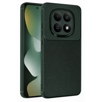 Newface Xiaomi Redmi Note 15 Pro 5G Auto Focus Karbon Kapak - Koyu Yeşil