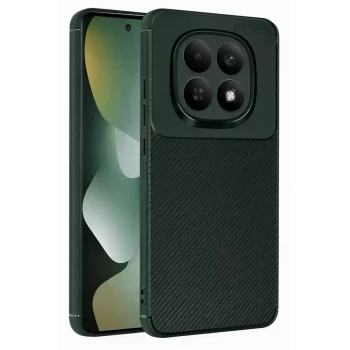 Newface Xiaomi Redmi Note 15 Pro 5G Auto Focus Karbon Kapak - Koyu Yeşil