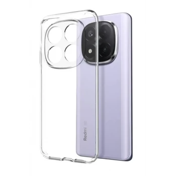 Newface Xiaomi Redmi Note 15 Pro 5G Lüx Şeffaf Silikon - Şeffaf