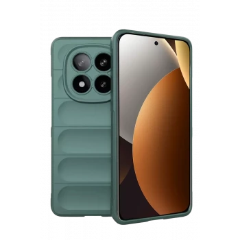 Newface Xiaomi Redmi Note 15 Pro 5G Optimum Silikon - Koyu Yeşil