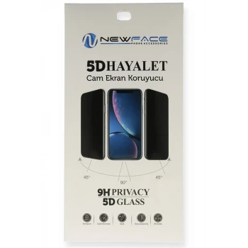 Newface Xiaomi Redmi Note 8 5D Hayalet Cam Ekran Koruyucu