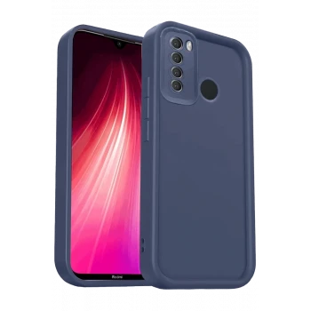 Newface Xiaomi Redmi Note 8 Kılıf Viera Silikon - Lacivert