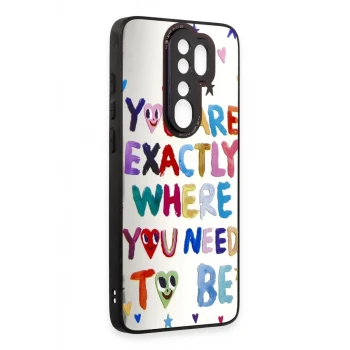 Newface Xiaomi Redmi Note 8 Pro Kılıf Mirror Desenli Kapak - Mirror - 10