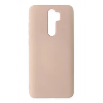 Newface Xiaomi Redmi Note 8 Pro Kılıf Nano içi Kadife Silikon - Pudra