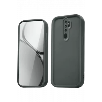 Newface Xiaomi Redmi Note 8 Pro Kılıf Viera Silikon - Gri