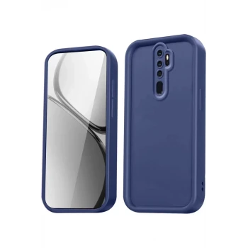 Newface Xiaomi Redmi Note 8 Pro Kılıf Viera Silikon - Lacivert