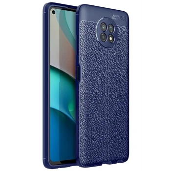 Newface Xiaomi Redmi Note 9 5G Kılıf Auto Focus Kapak - Lacivert