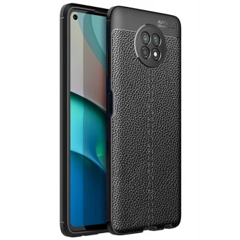 Newface Xiaomi Redmi Note 9 5G Kılıf Auto Focus Kapak - Siyah