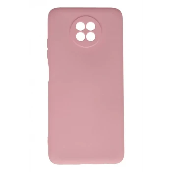 Newface Xiaomi Redmi Note 9 5G Kılıf Nano içi Kadife Silikon - Pembe