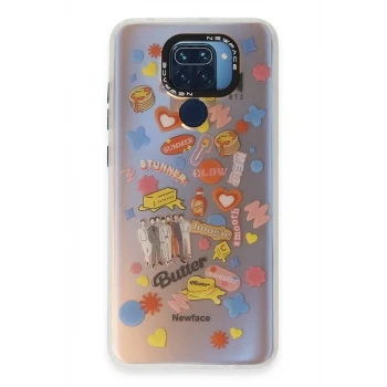 Newface Xiaomi Redmi Note 9 Kılıf Estoril Desenli Kapak - Estoril - 16