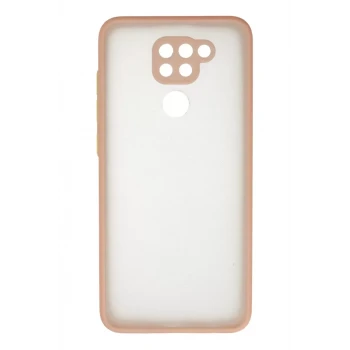 Newface Xiaomi Redmi Note 9 Kılıf Montreal Silikon Kapak - Pembe