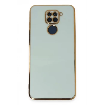Newface Xiaomi Redmi Note 9 Kılıf Volet Silikon - Açık Yeşil