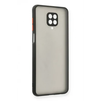 Newface Xiaomi Redmi Note 9 Pro Kılıf Montreal Silikon Kapak - Siyah